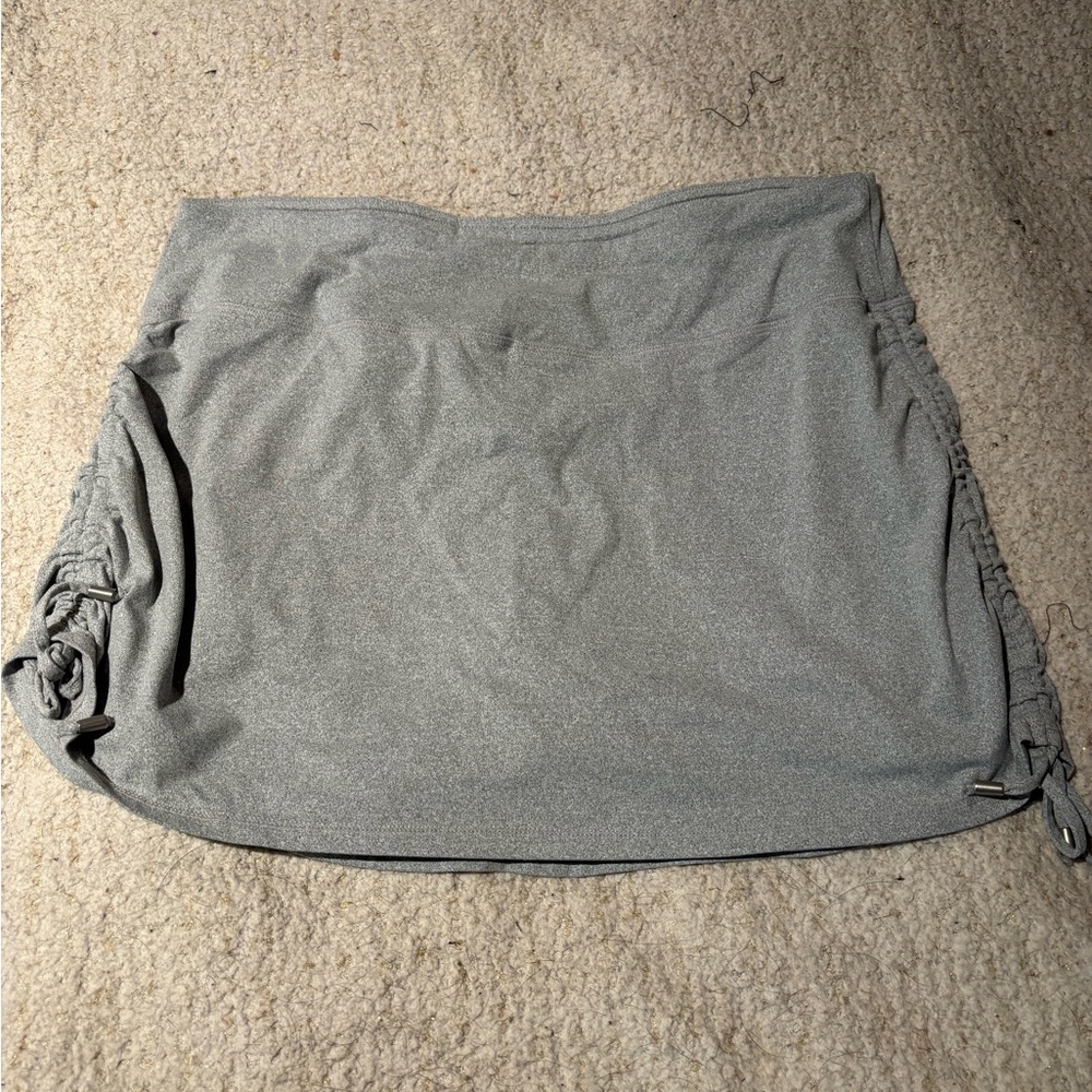 Kyodan Heather Gray Women's Skort Cinch Sides Size XL